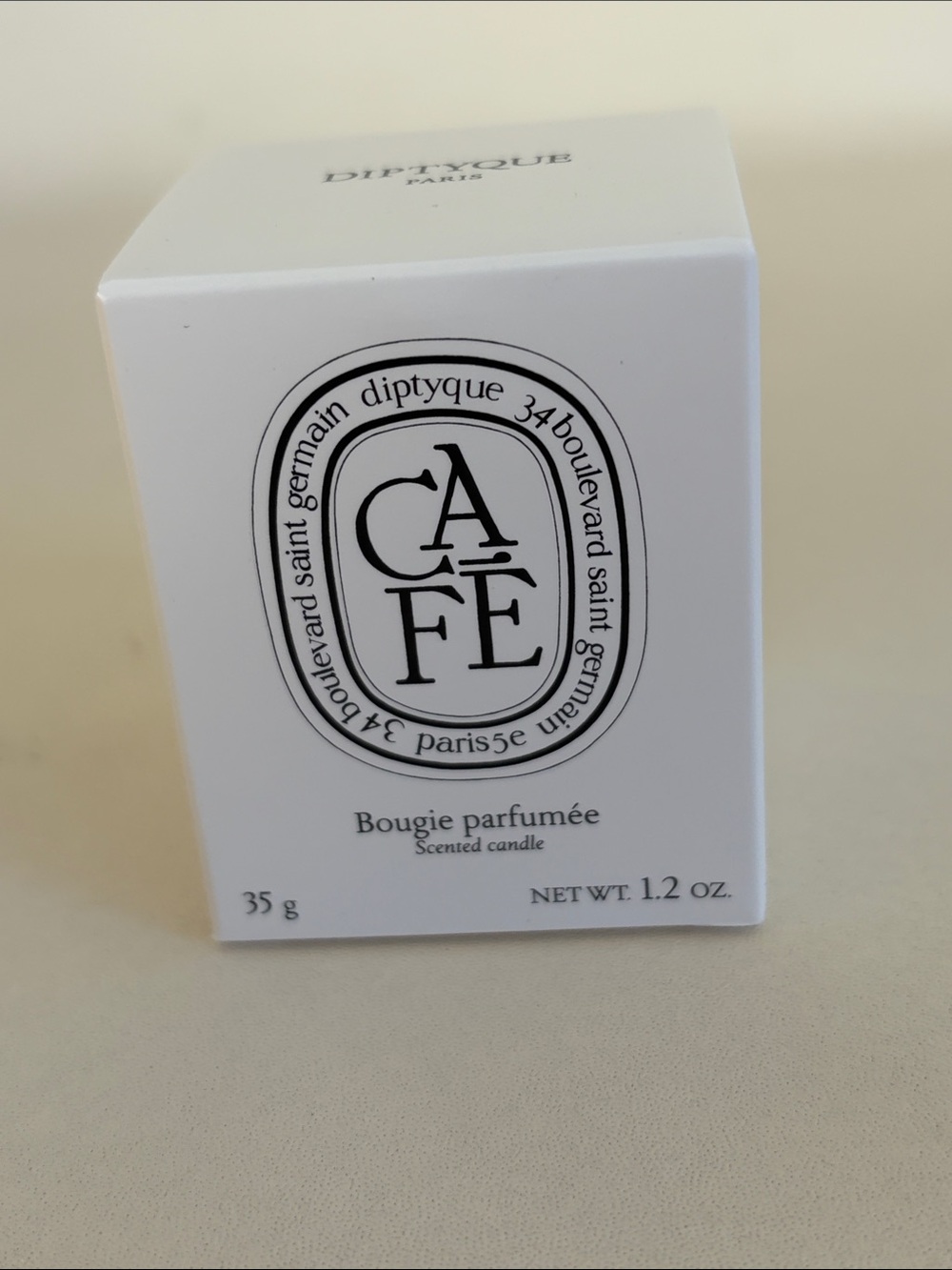 Diptyque "Café" Scented Candle – 35g Mini (Boutique Exclusive Set)